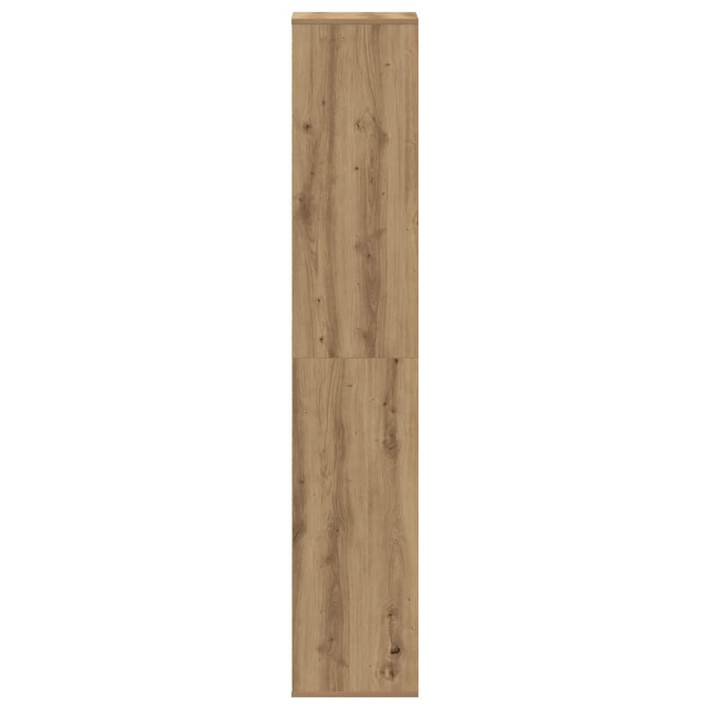 Scarpiera Rovere Artigianale 54x34x183 cm in Legno Multistrato