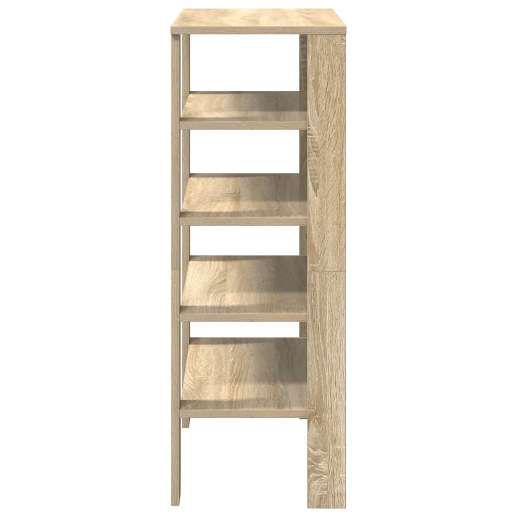 Scarpiera Rovere Sonoma 61x32x87,5 cm in Legno Multistrato