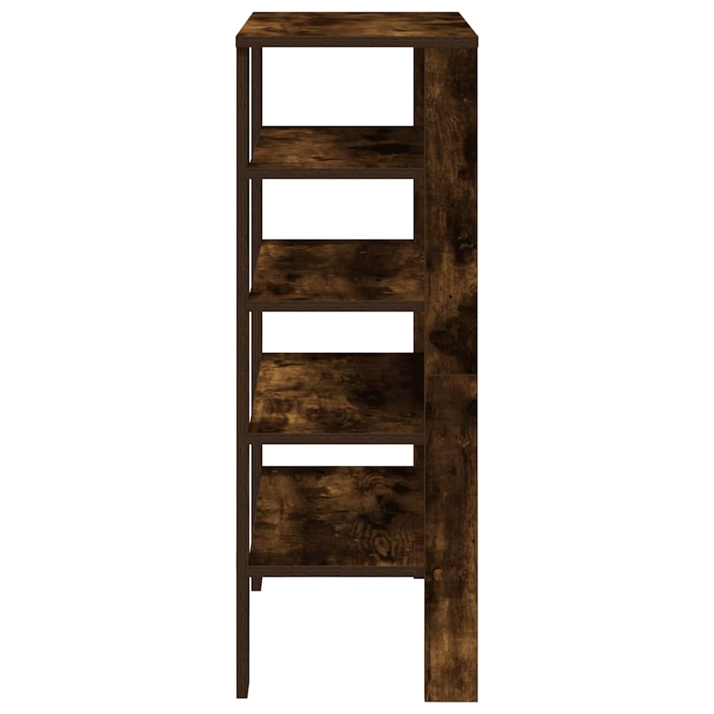 Scarpiera Rovere Fumo 61x32x87,5 cm in Legno Multistrato