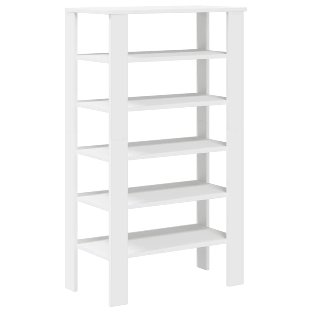 Scarpiera Bianca 61x32x105 cm in Truciolato