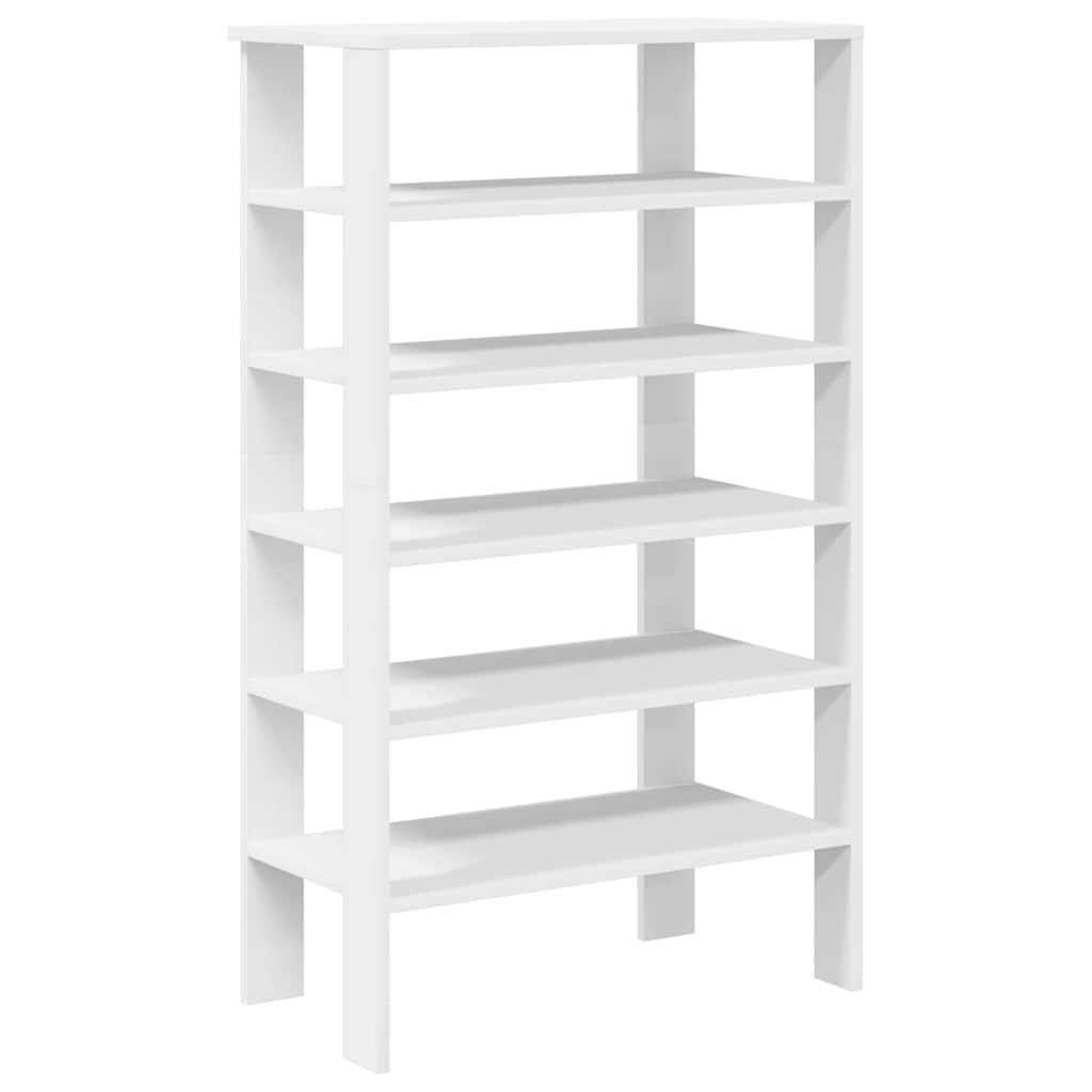 Scarpiera Bianca 61x32x105 cm in Truciolato