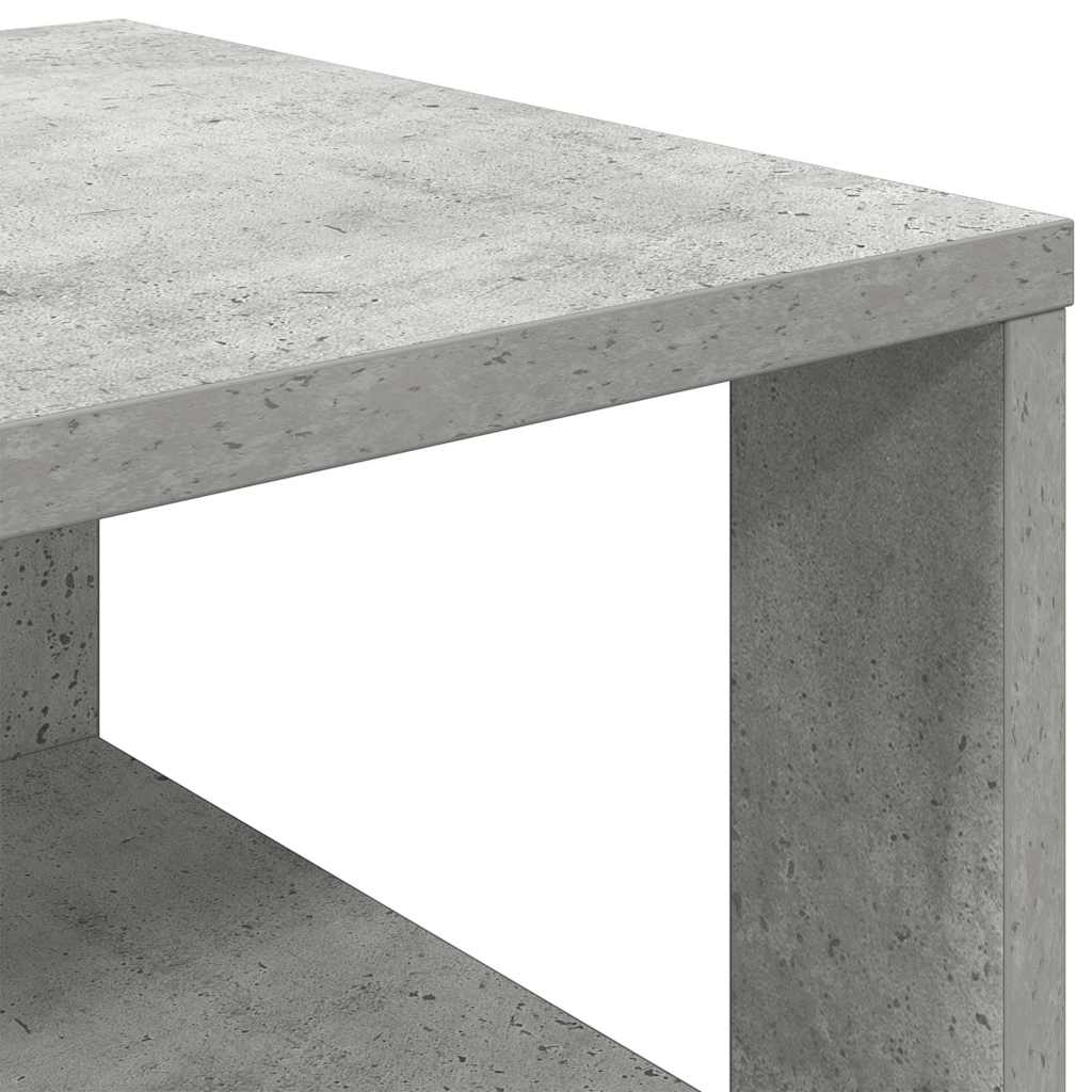 Scarpiera Grigio Cemento 61x32x105 cm in Truciolato