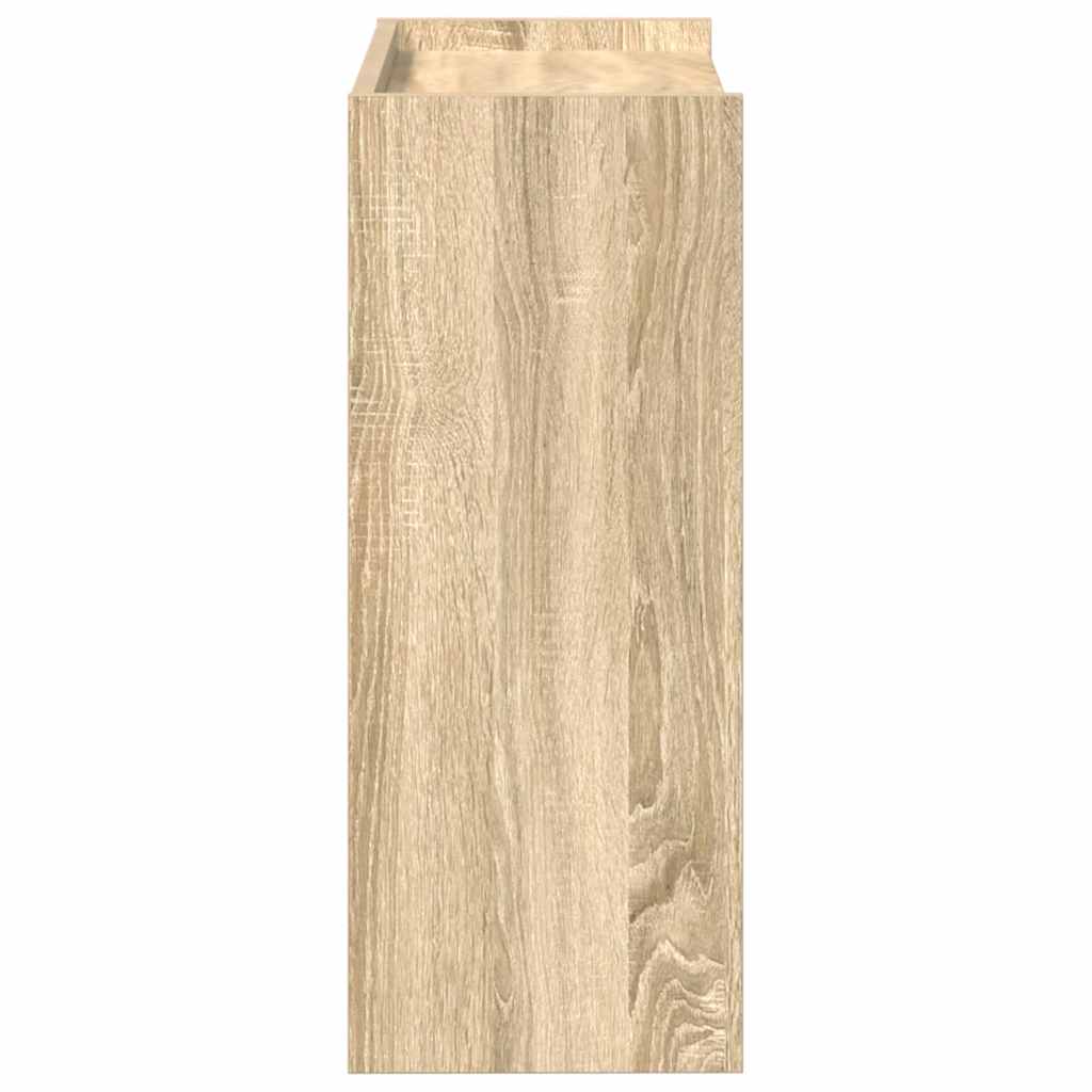 Scarpiera Rovere Sonoma 60x25x62 cm in Legno Multistrato