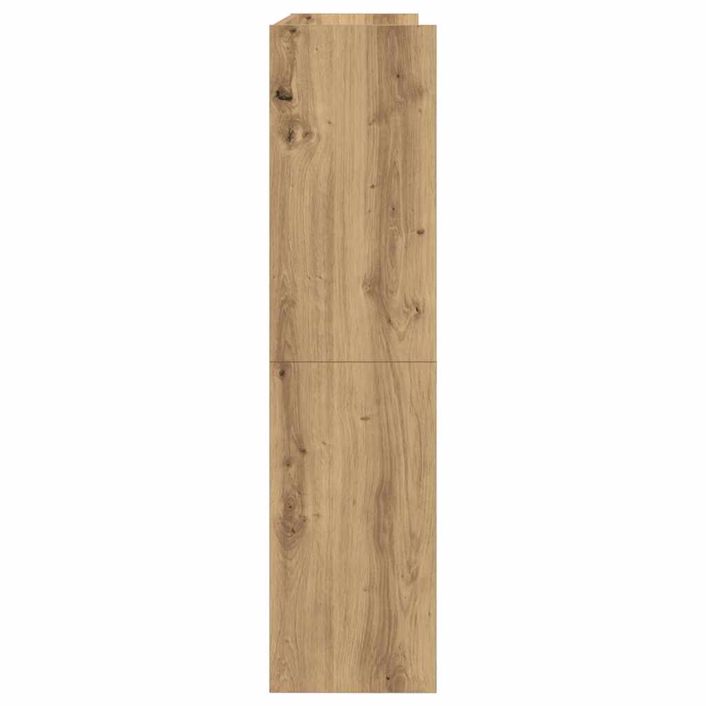 Scarpiera Rovere Artigianale 80x25x100 cm in Legno Multistrato