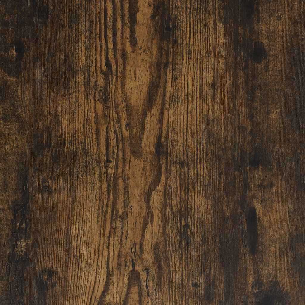 Scarpiera Rovere Fumo 80x25x62 cm in Legno Multistrato
