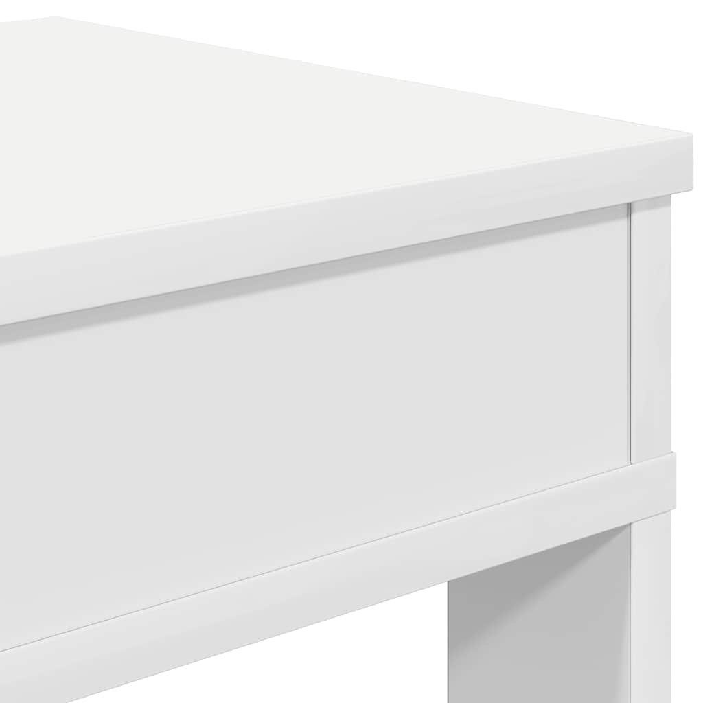 Scarpiera Bianca 60x30x98 cm in Legno Multistrato