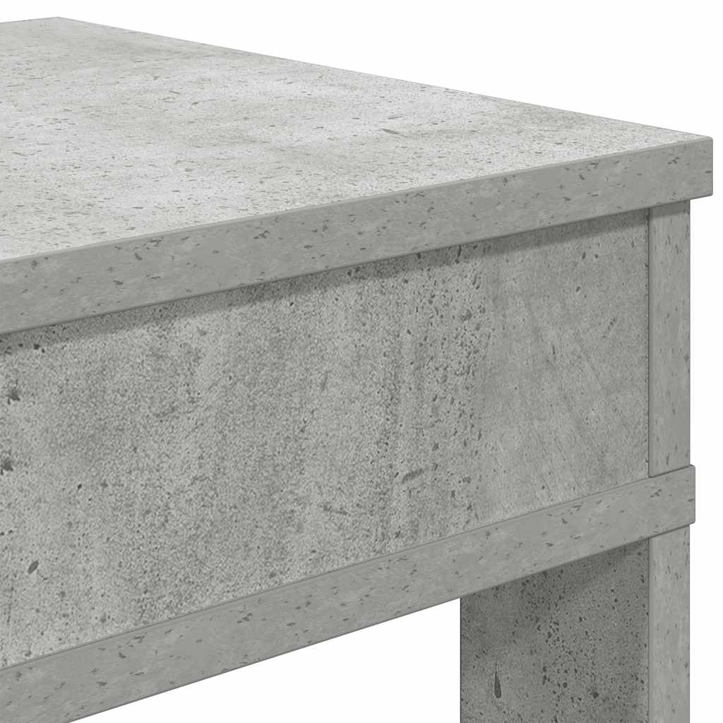 Scarpiera Grigio Cemento 60x30x98 cm in Legno Multistrato
