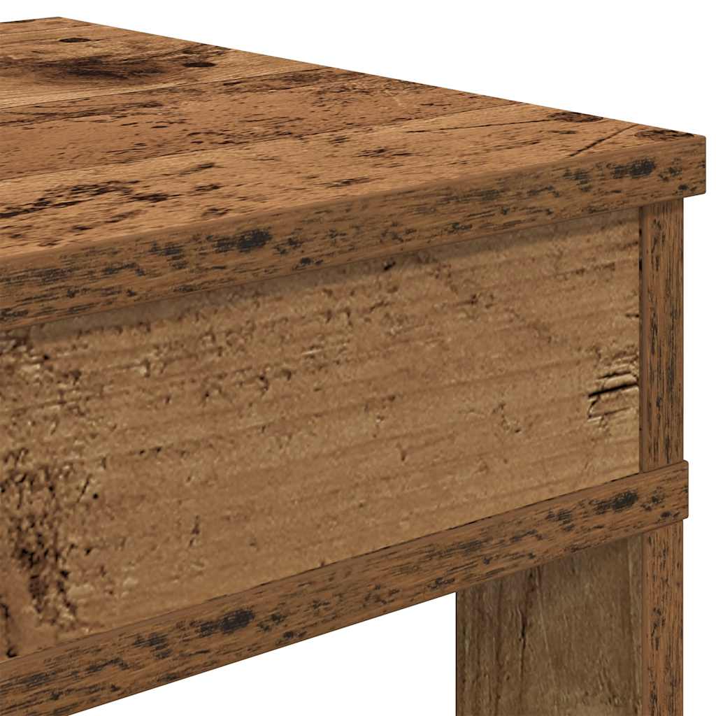 Scarpiera Legno Antico 80x30x98 cm in Legno Multistrato