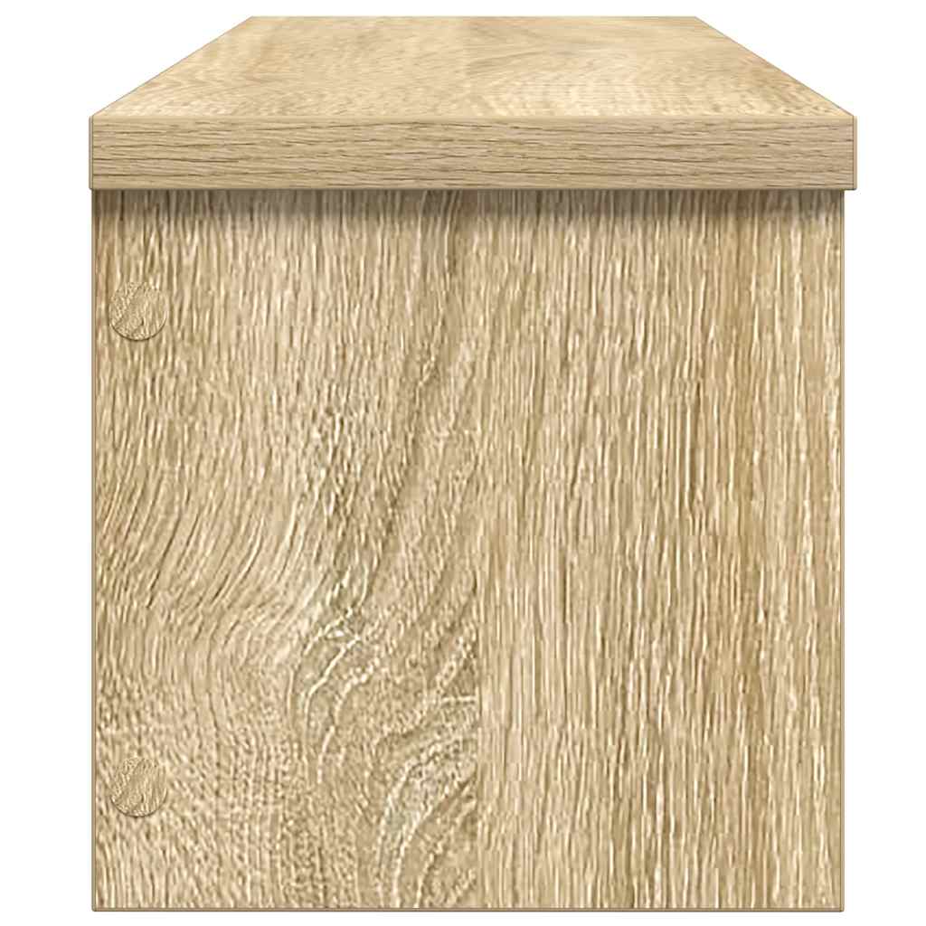 Scaffali da Cucina Impilabili 2 pz Rovere Sonoma 50x15x16 cm