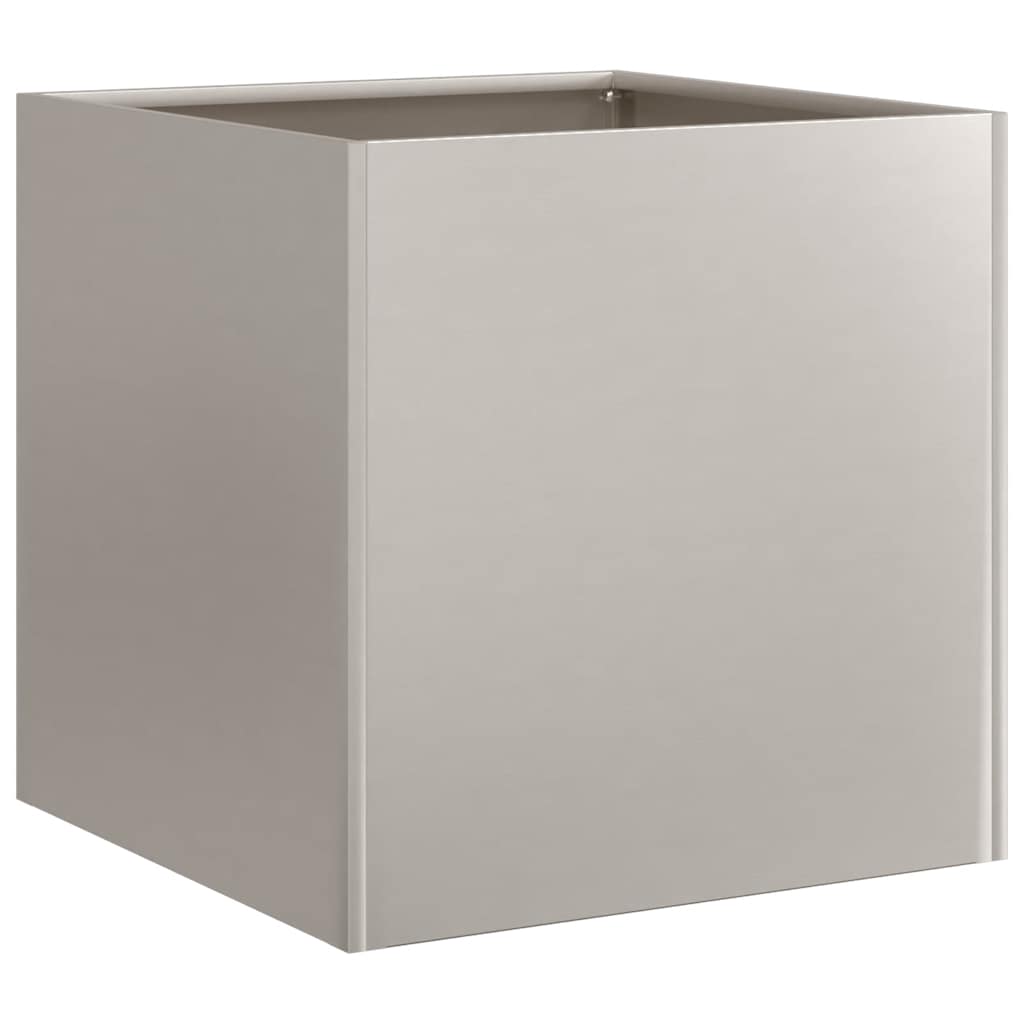 Fioriera Arrugginita 40x40x40 cm in Acciaio Corten