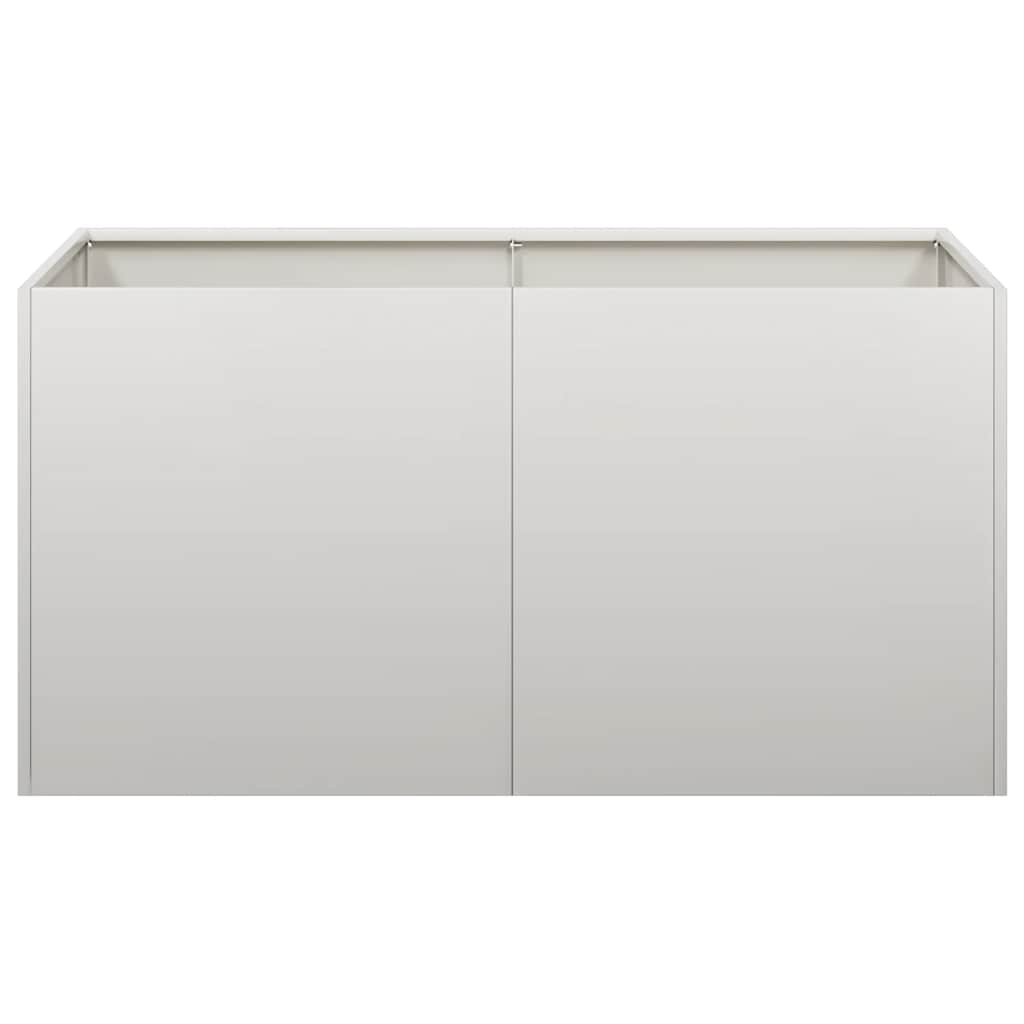 Fioriera 80x40x40 cm in Acciaio Inox