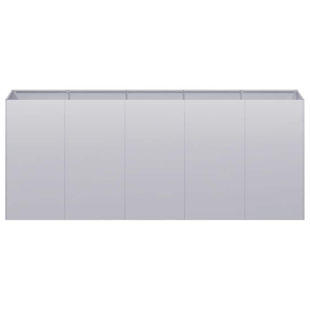 Fioriera 200x40x80 cm in Acciaio Zincato