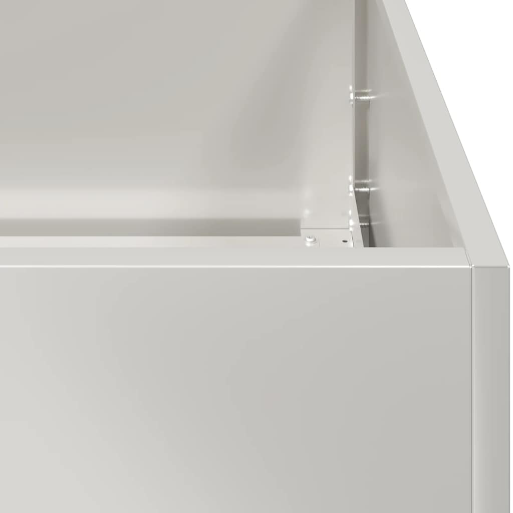 Fioriera 120x80x40 cm in Acciaio Inox