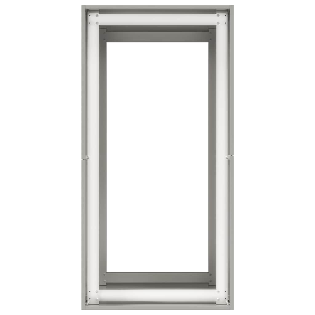 Fioriera 40x80x80 cm in Acciaio Inox