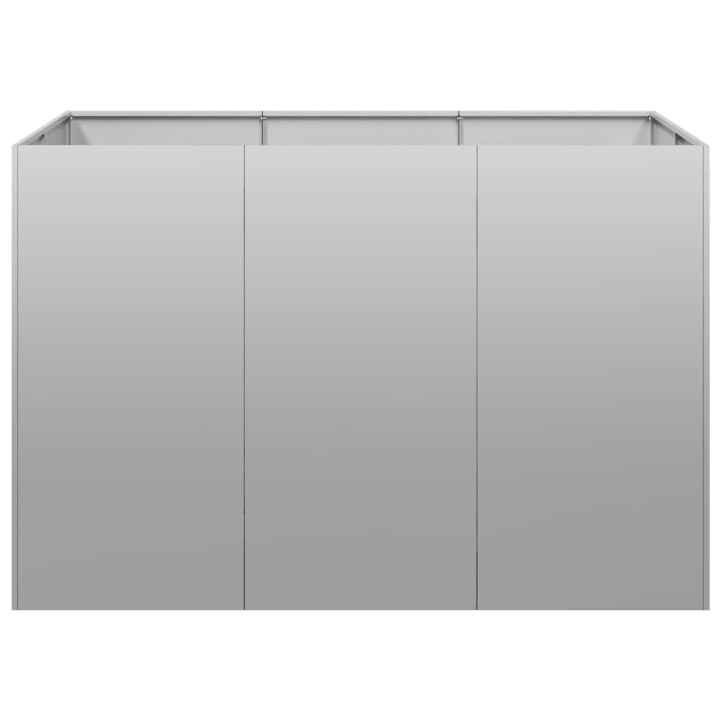 Fioriera 120x80x80 cm in Acciaio Zincato