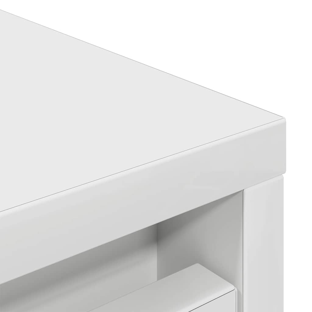 Scarpiera Bianca 29,5x34x76 cm in Legno Multistrato