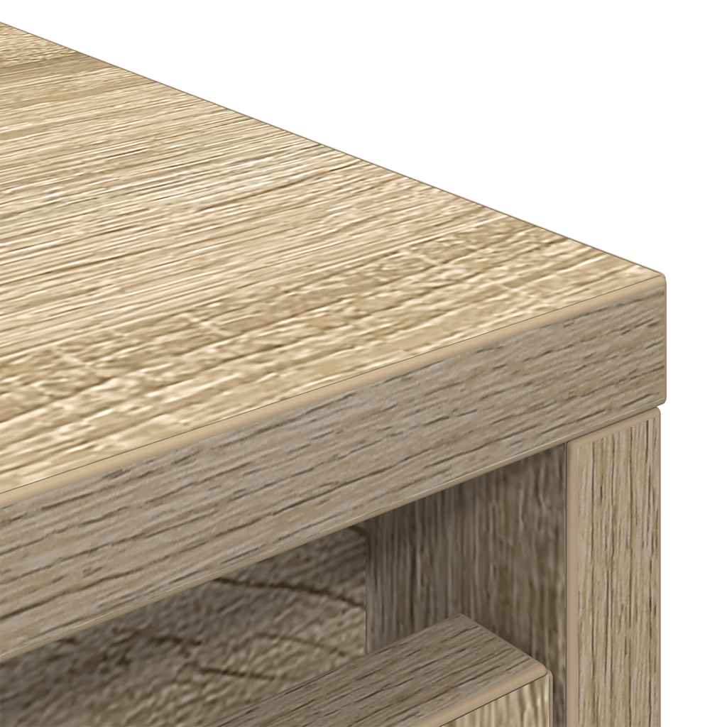 Scarpiera Rovere Sonoma 29,5x34x76 cm in Legno Multistrato