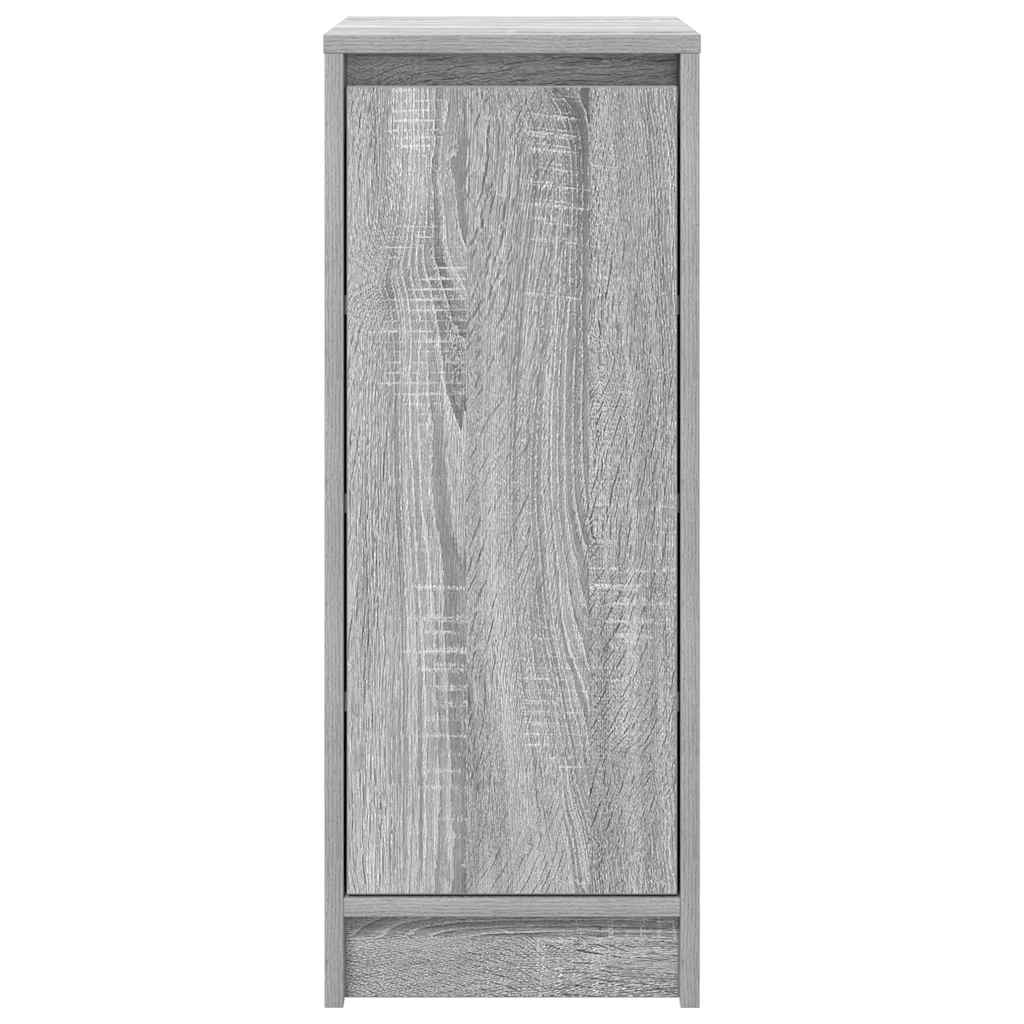 Scarpiera Grigio Sonoma 29,5x34x76 cm in Legno Multistrato