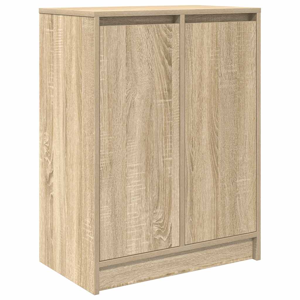Scarpiera Rovere Sonoma 57x34x76 cm in Legno Multistrato