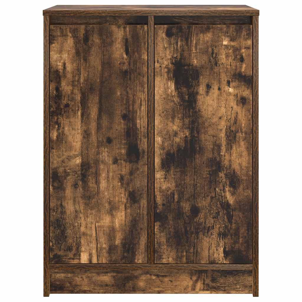 Scarpiera Rovere Fumo 57x34x76 cm in Legno Multistrato