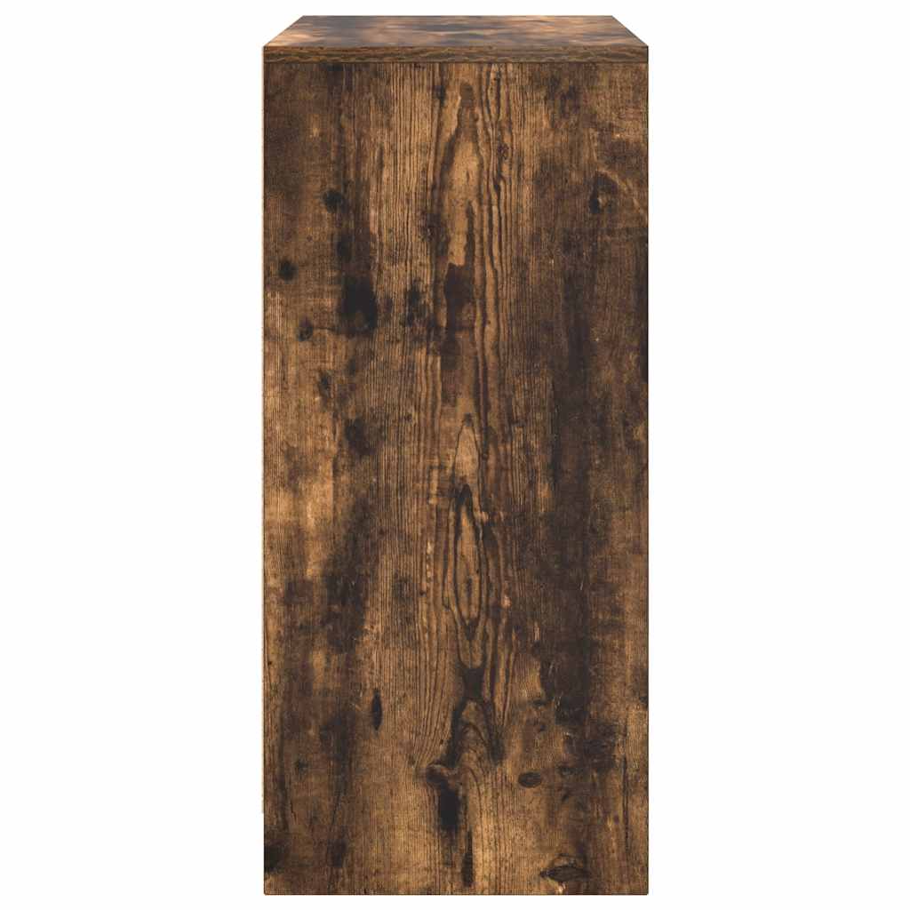 Scarpiera Rovere Fumo 57x34x76 cm in Legno Multistrato