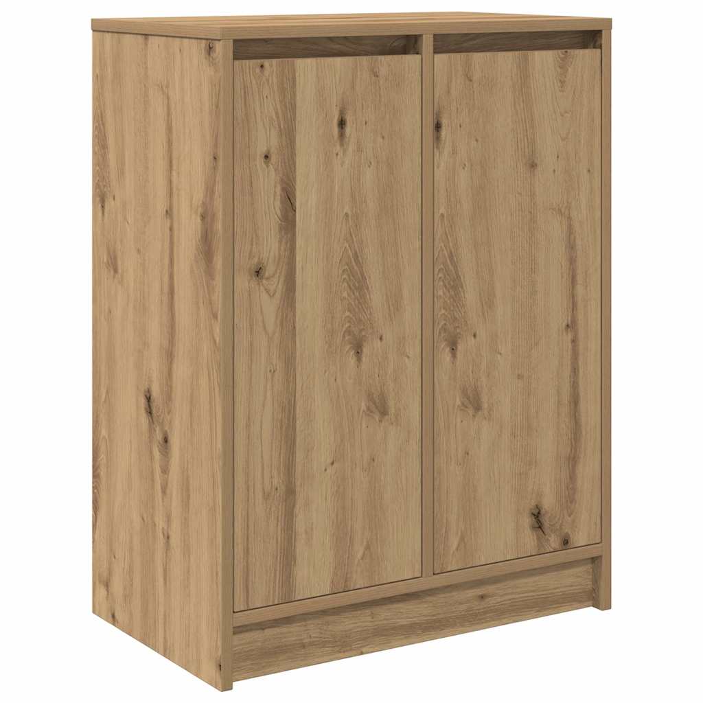 Scarpiera Rovere Artigianale 57x34x76 cm in Legno Multistrato
