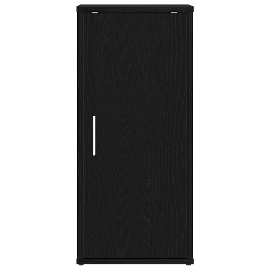 Scarpiere 2 pz Rovere Nero 32x35x70 cm in Truciolato