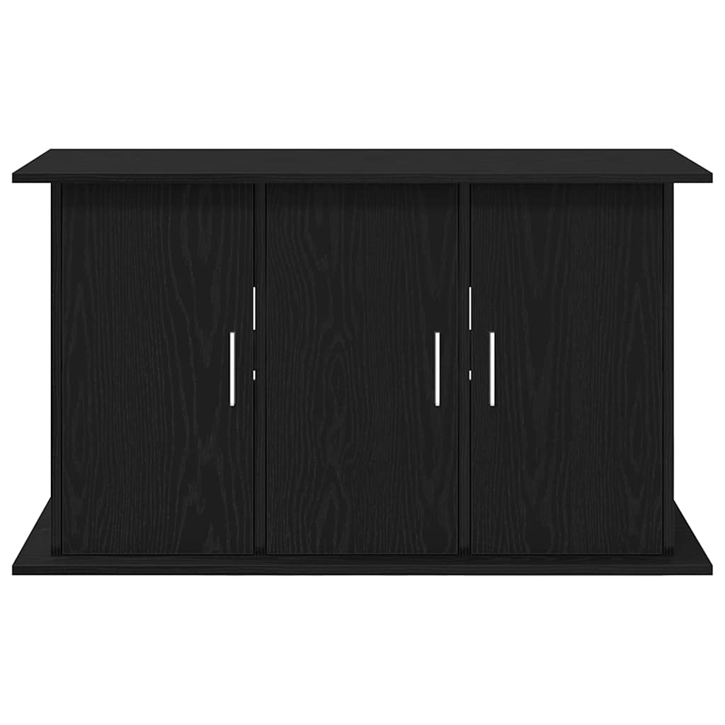 Supporto per acquario in rovere nero 101x41x58 cm in legno ingegnerizzato