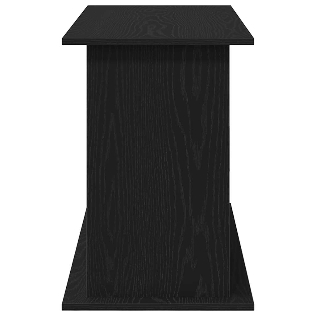 Supporto per acquario in rovere nero 101x41x58 cm in legno ingegnerizzato