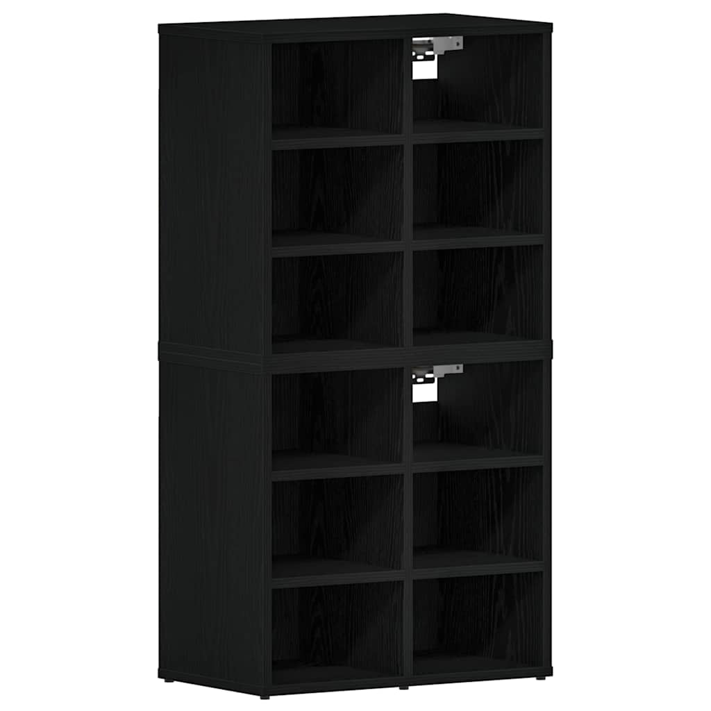 Mobile per scarpe 2 pz 52 x 30 x 50,5 cm Legno ingegnerizzato