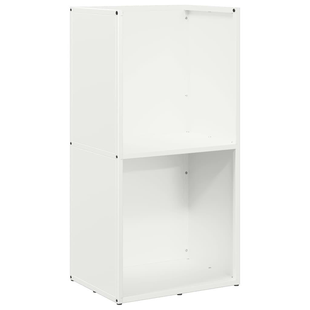 Rastrelliera per Legna da Ardere Bianca 40x30x80 cm