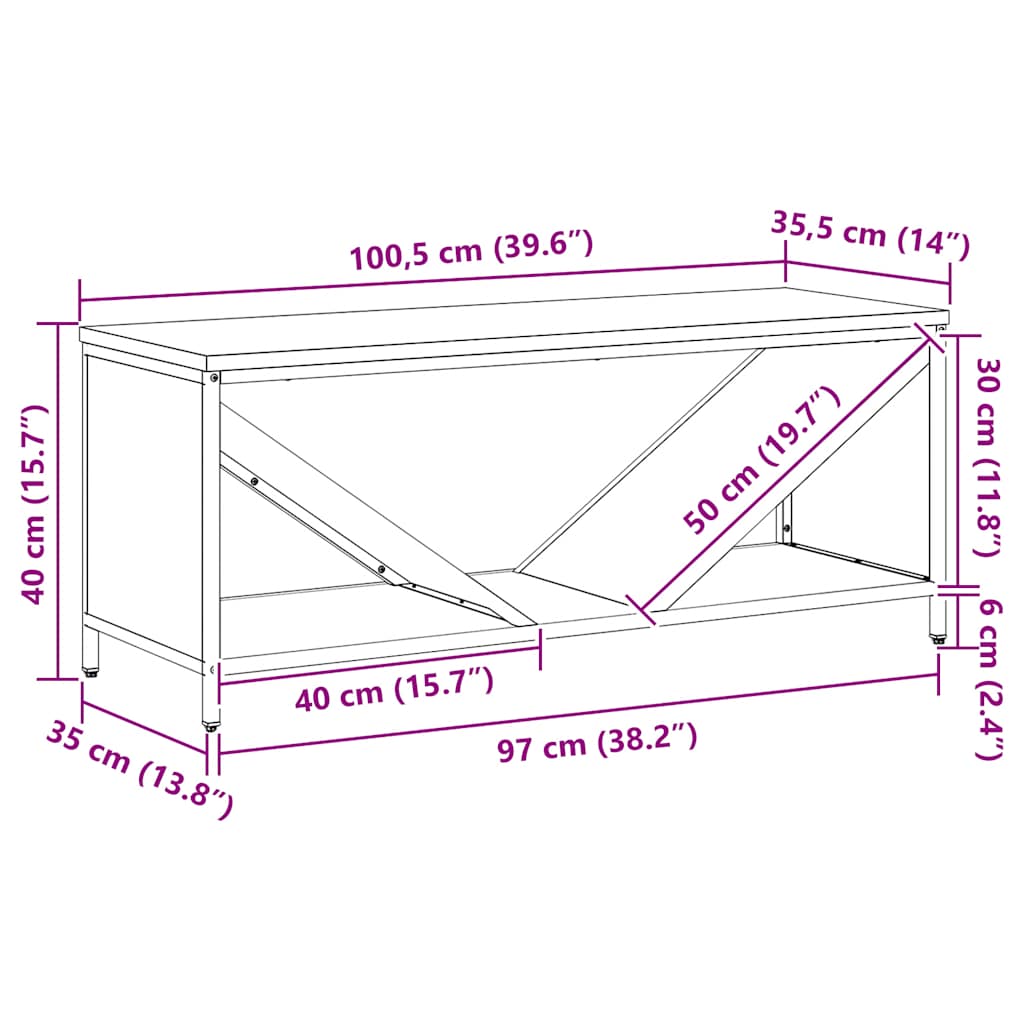 Rastrelliera Legna da Ardere con Piano Verde Oliva 100x40x60 cm