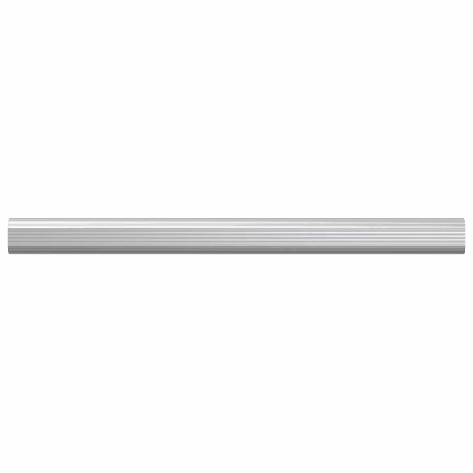 Asta per armadio 2 pz Argento 372 x 15 x 29 mm