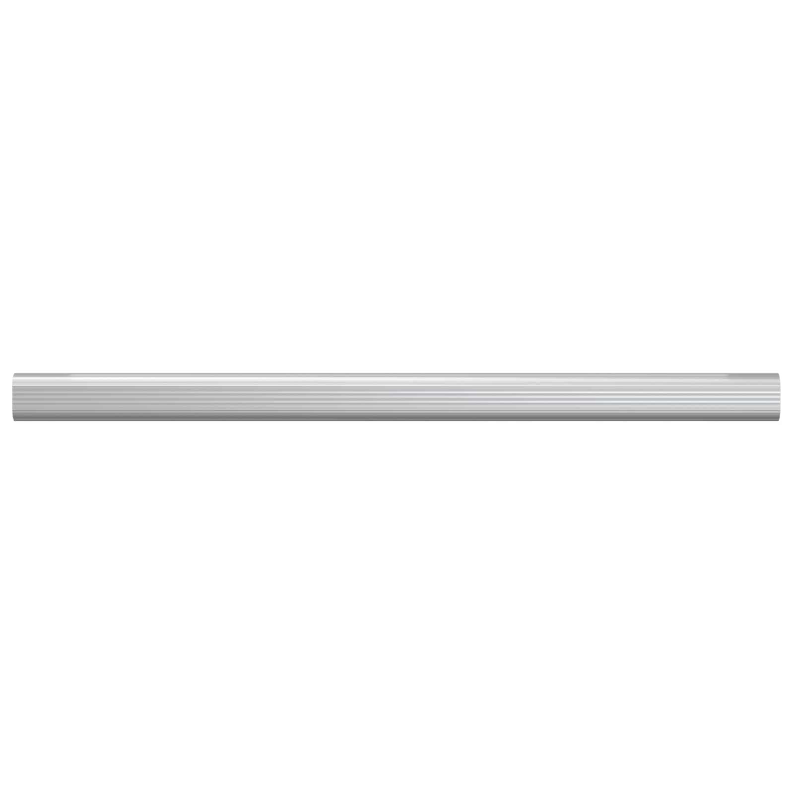 Asta per armadio 12 pz Argento 472 x 15 x 29 mm