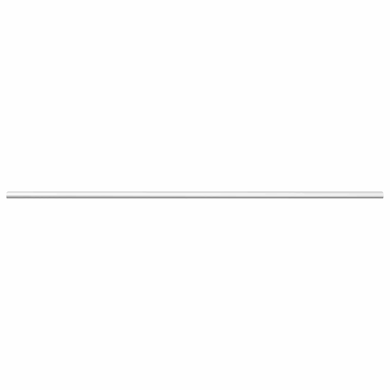 Asta per armadio 2 pz Argento 864 x 15 x 29 mm
