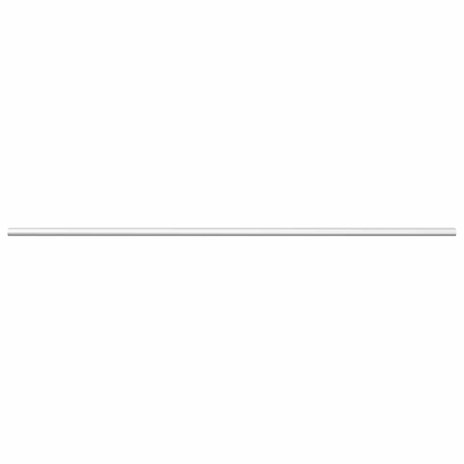 Asta per armadio 2 pz Argento 964 x 15 x 29 mm