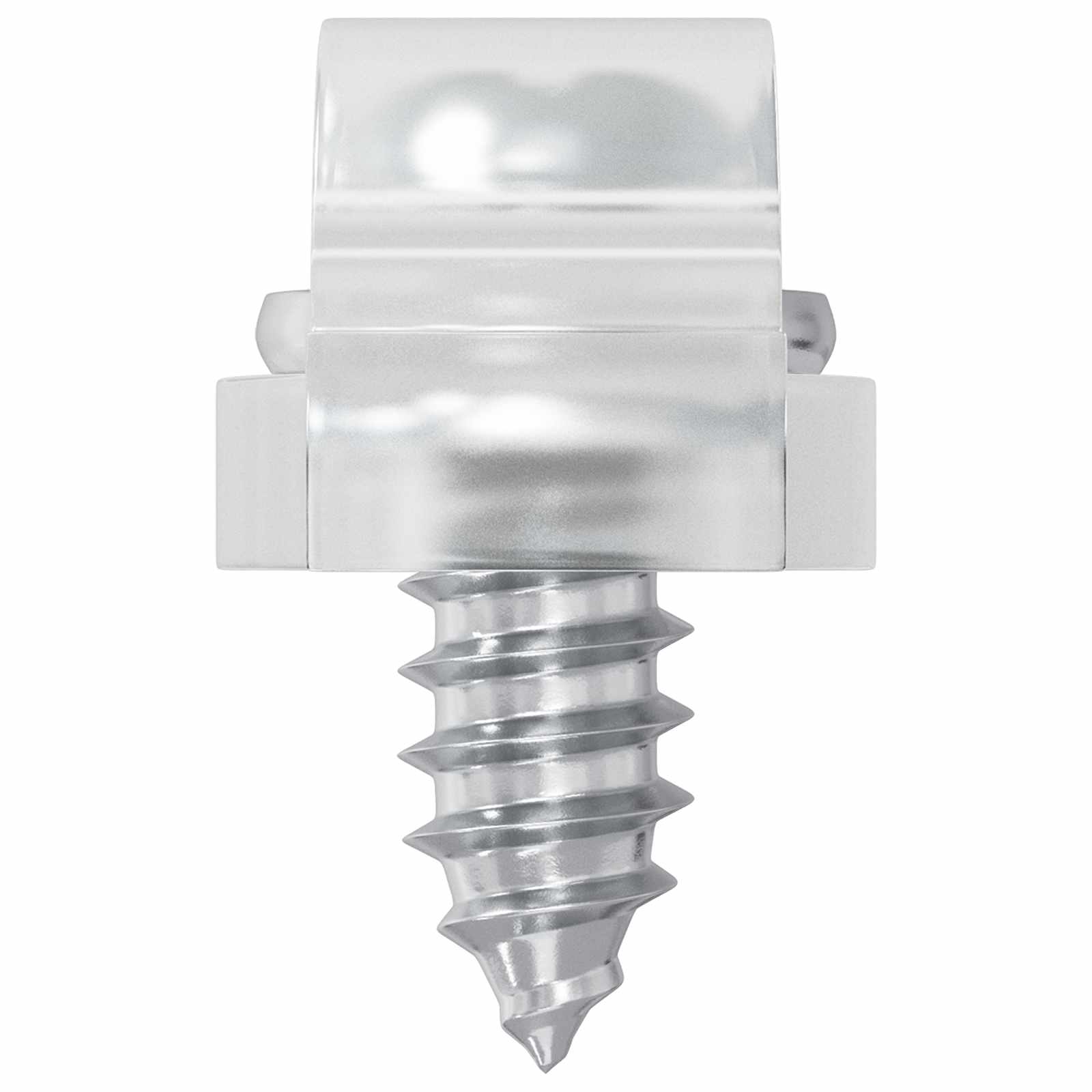 Clip per Striscia LED 23,8 mm 12 pz Trasparente