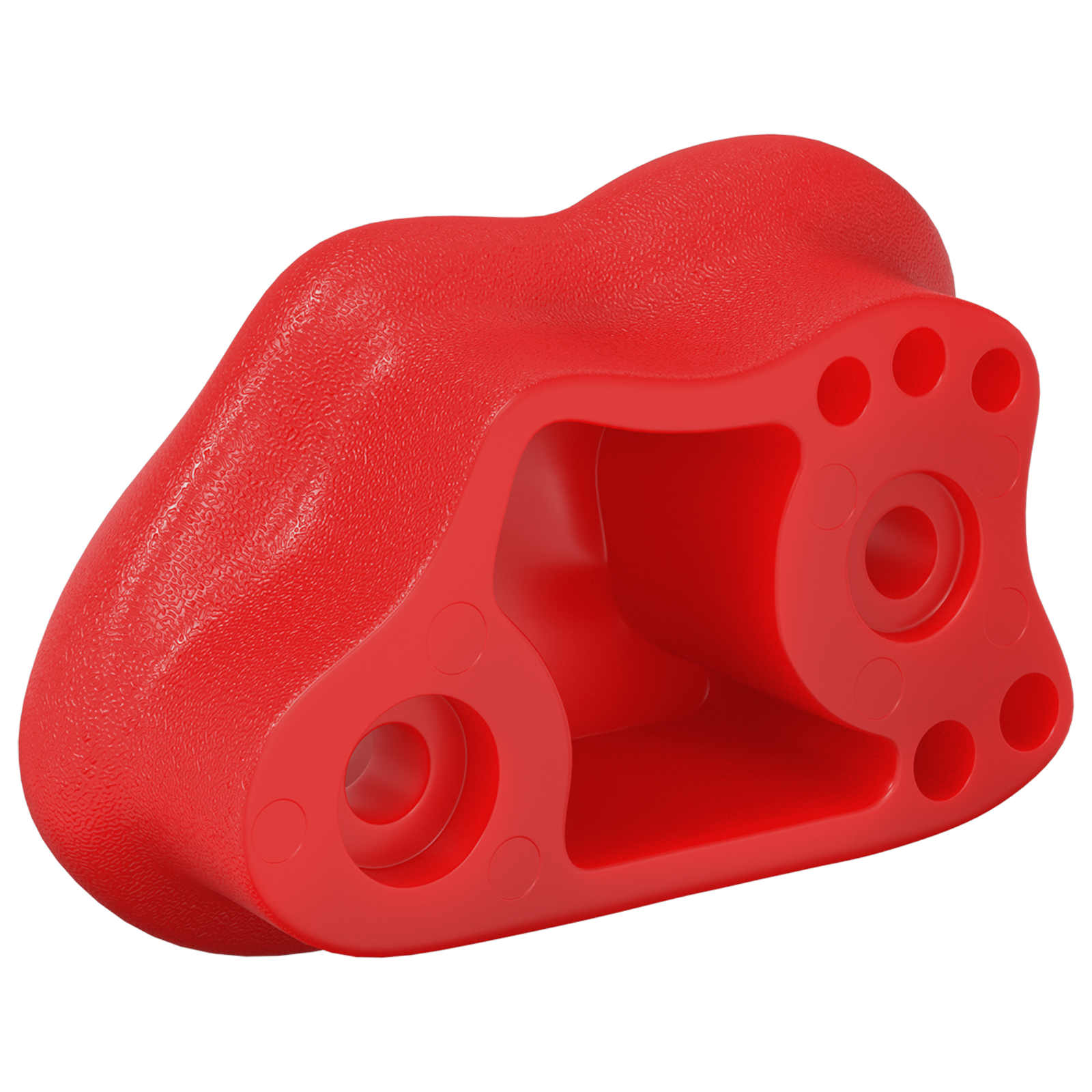 Presina da arrampicata 2 pz Rosso 100 x 67 x 43 mm PP