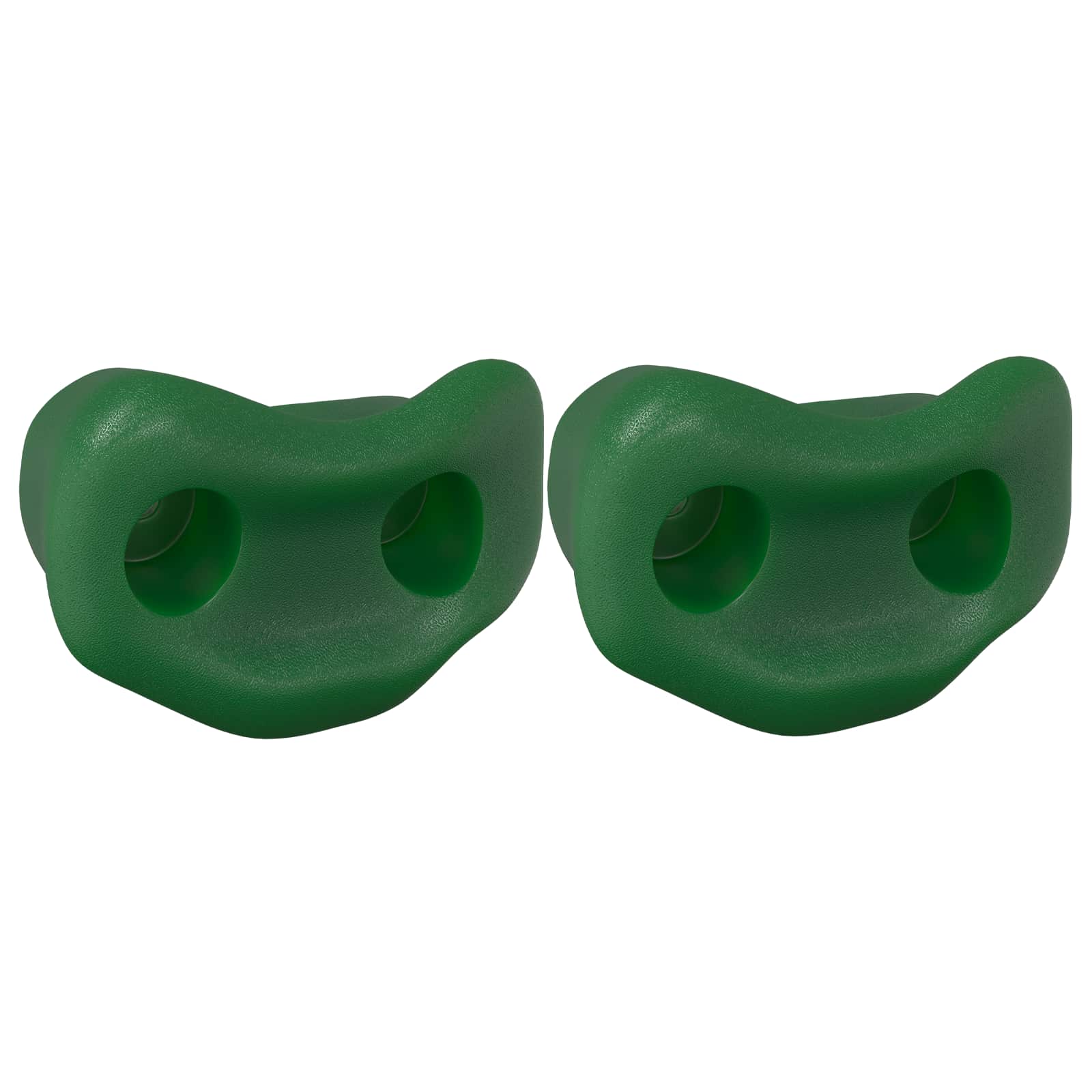 Presina da arrampicata 2 pz Verde 100 x 67 x 43 mm PP