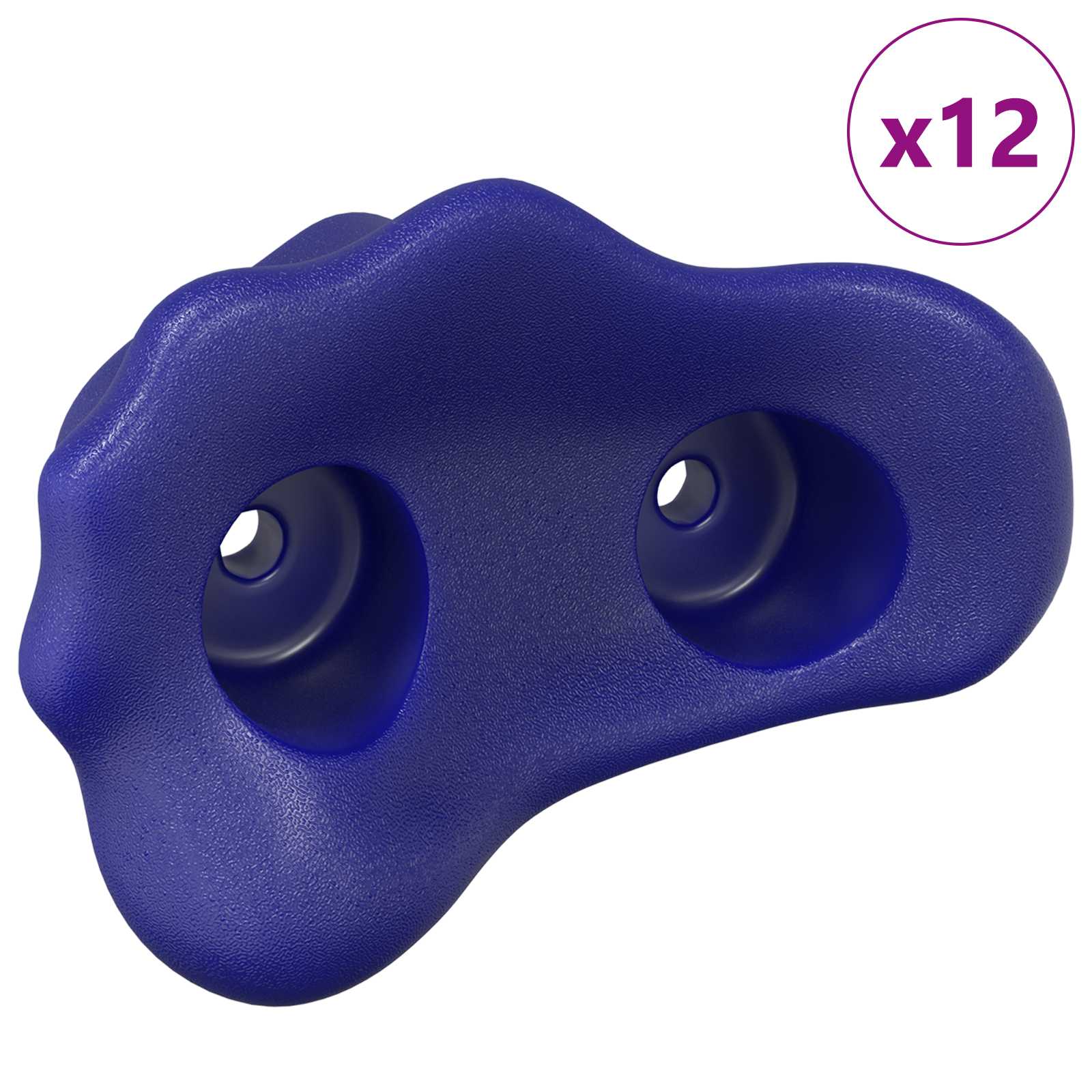 Presina da arrampicata 12 pz Blu 100 x 67 x 43 mm PP