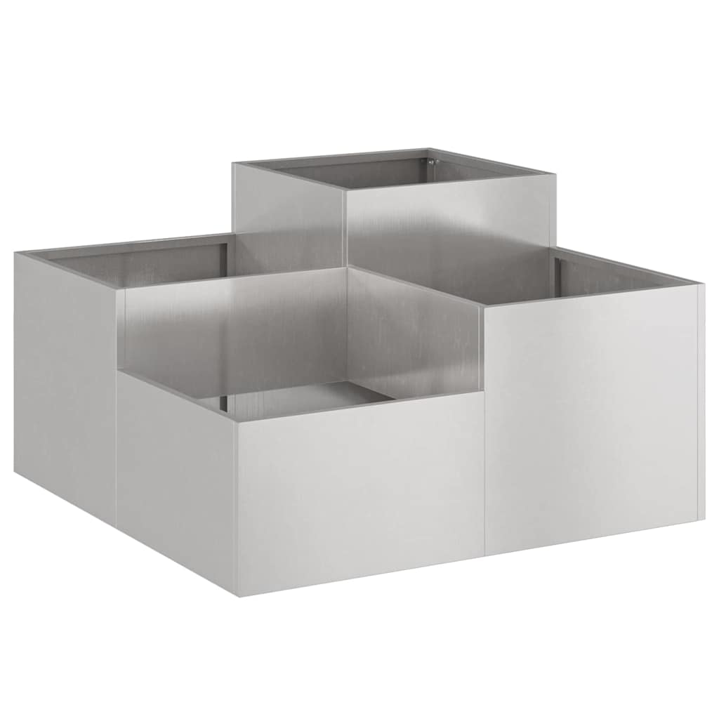 Vaso da giardino Ruggine 80 x 80 x 48 cm