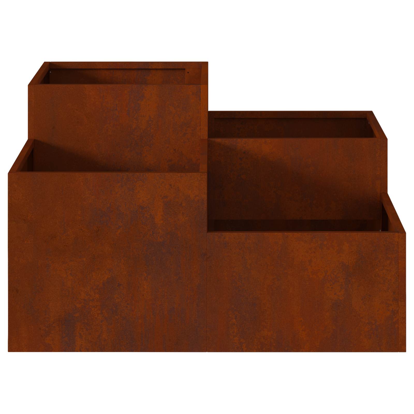 Vaso da giardino Ruggine 100 x 100 x 48 cm