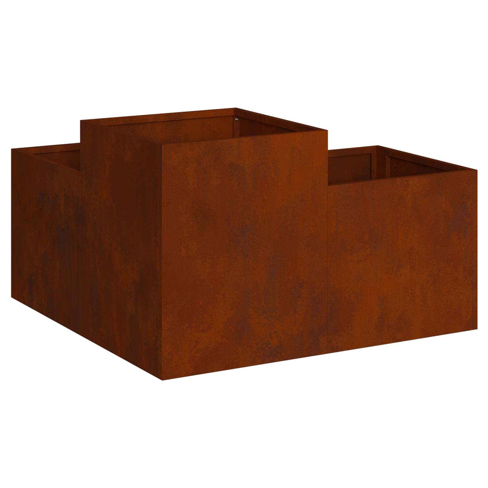 Vaso da giardino Ruggine 100 x 100 x 48 cm
