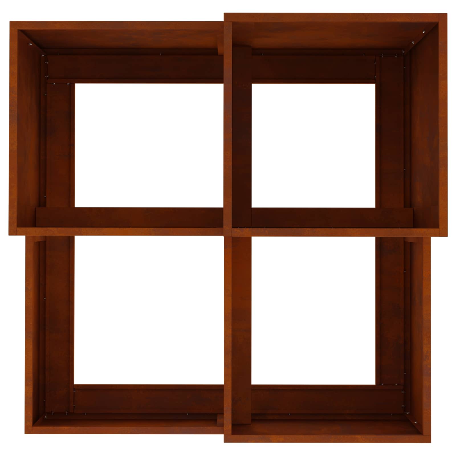 Vaso da giardino Ruggine 100 x 100 x 60 cm