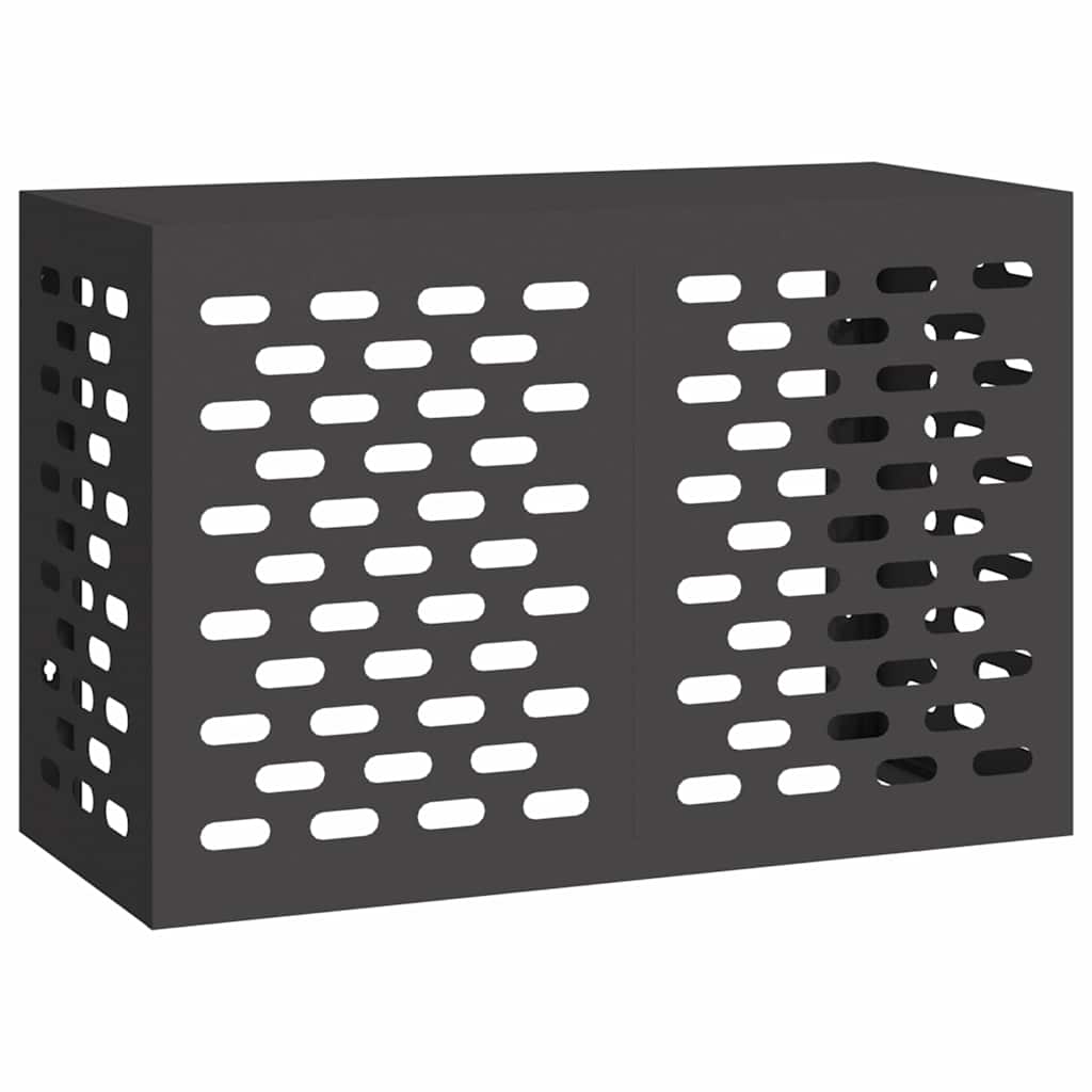 Copertura per condizionatore d'aria Nero 90 x 40 x 60 cm