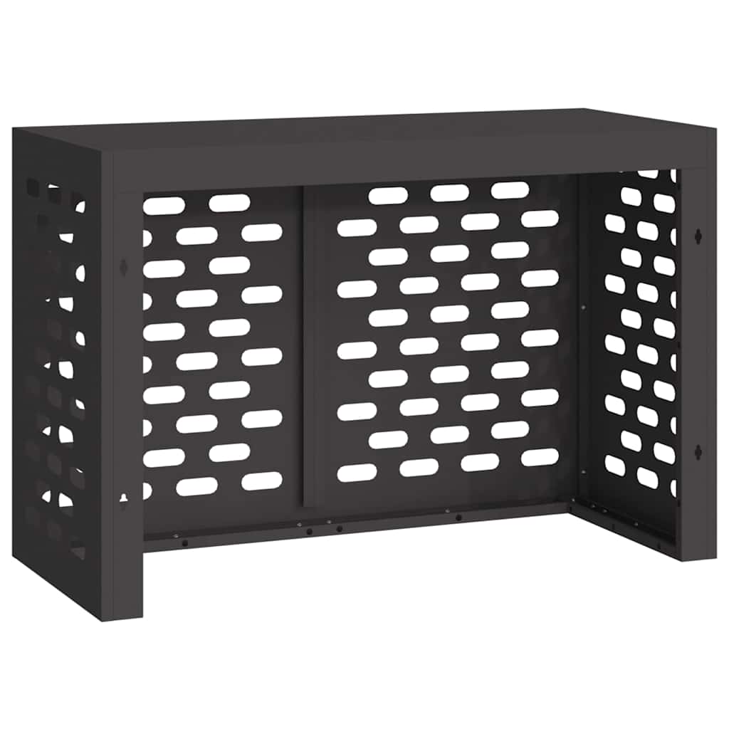 Copertura per condizionatore d'aria Nero 90 x 40 x 60 cm