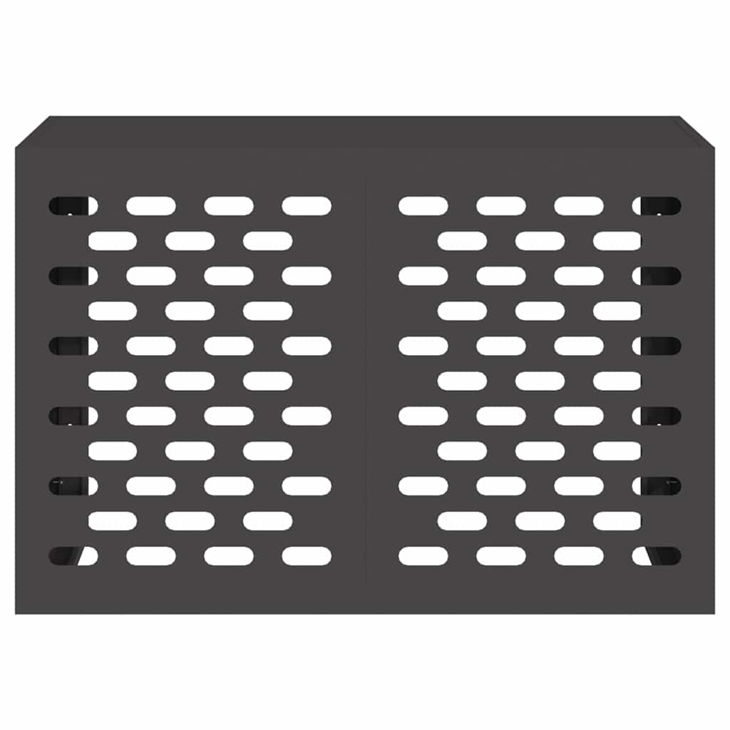 Copertura per condizionatore d'aria Nero 90 x 40 x 60 cm