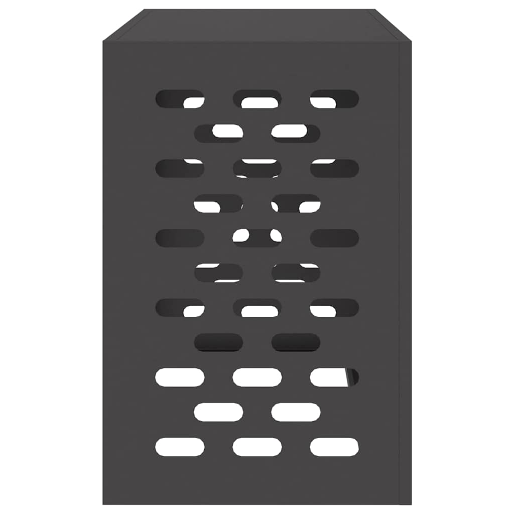 Copertura per condizionatore d'aria Nero 90 x 40 x 60 cm