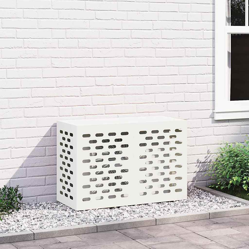 Copertura per condizionatore d'aria Bianco 90 x 40 x 60 cm