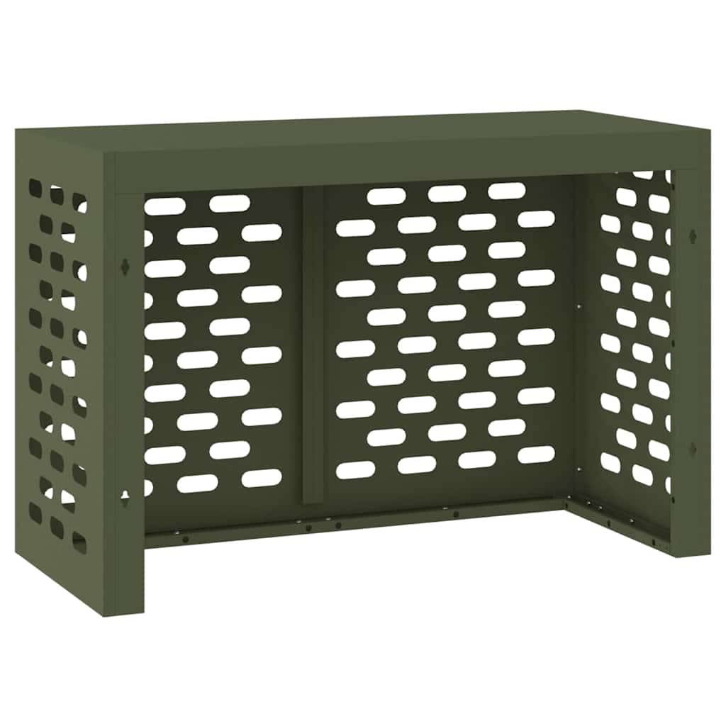Copertura per condizionatore d'aria Verde Oliva 90 x 40 x 60 cm